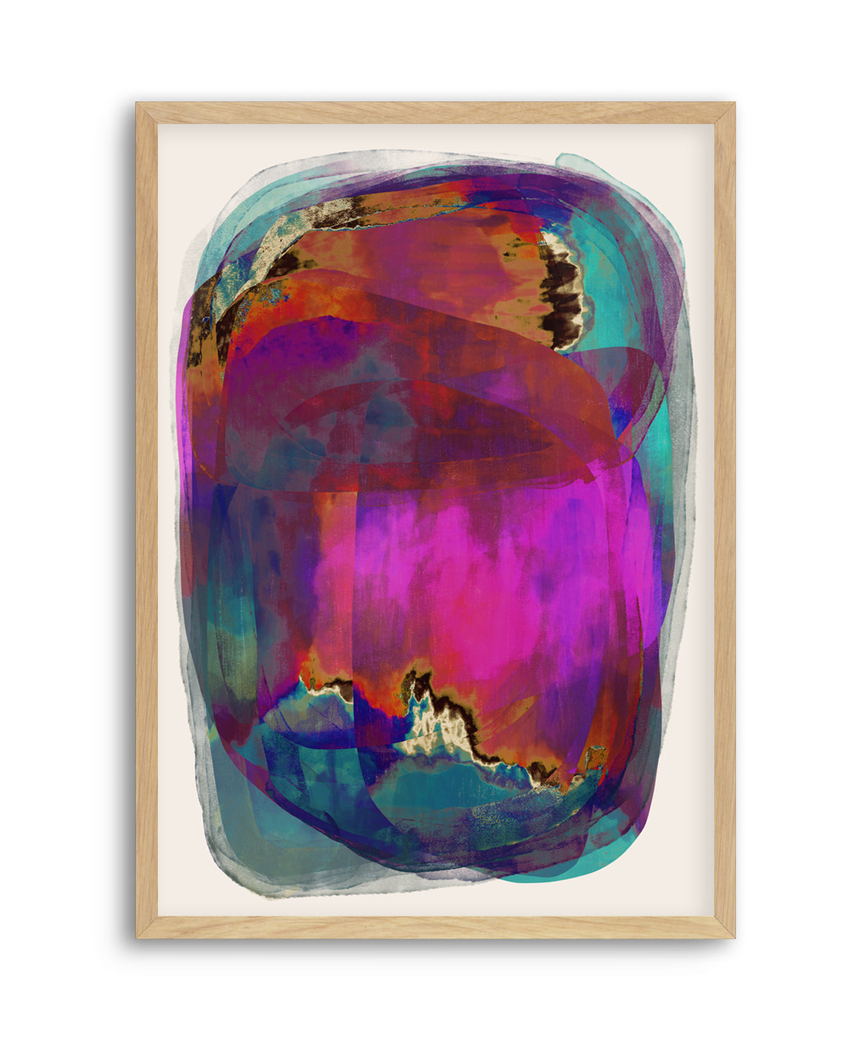 Vibrant Whirlwind by Treechild | Art Print