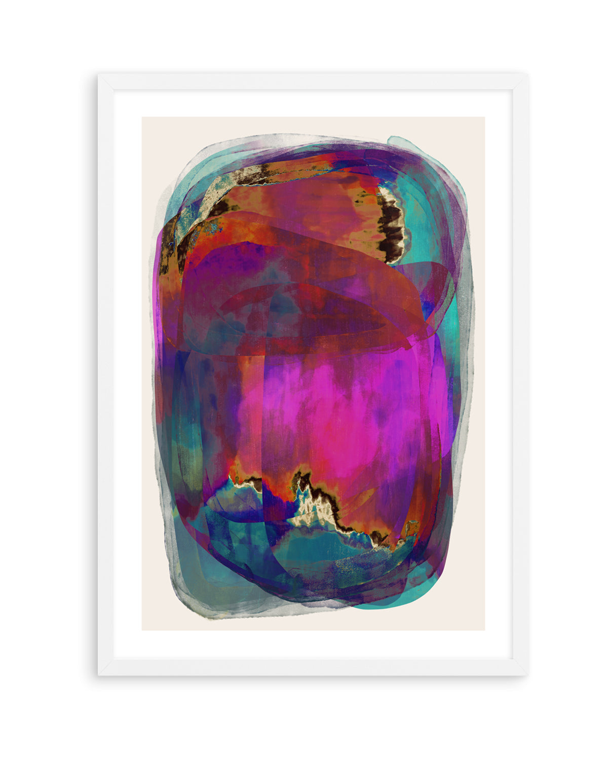 Vibrant Whirlwind by Treechild | Art Print