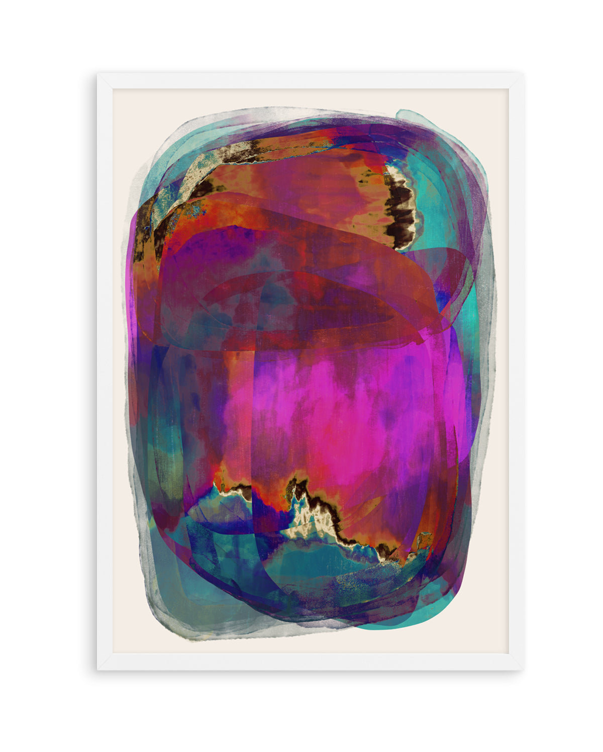 Vibrant Whirlwind by Treechild | Art Print