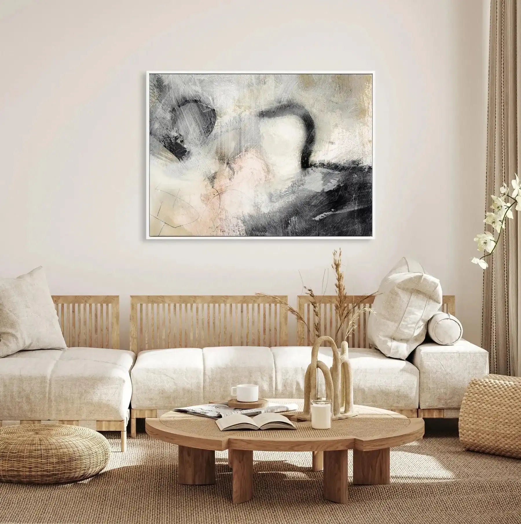 Vibration by Dan Hobday | Framed Canvas-CANVAS-You can shop wall art online with Olive et Oriel for everything from abstract art to fun kids wall art. Our beautiful modern art prints and canvas art are available from large canvas prints to wall art paintings and our proudly Australian artwork collection offers only the highest quality framed large wall art and canvas art Australia - You can buy fashion photography prints or Hampton print posters and paintings on canvas from Olive et Oriel and ha