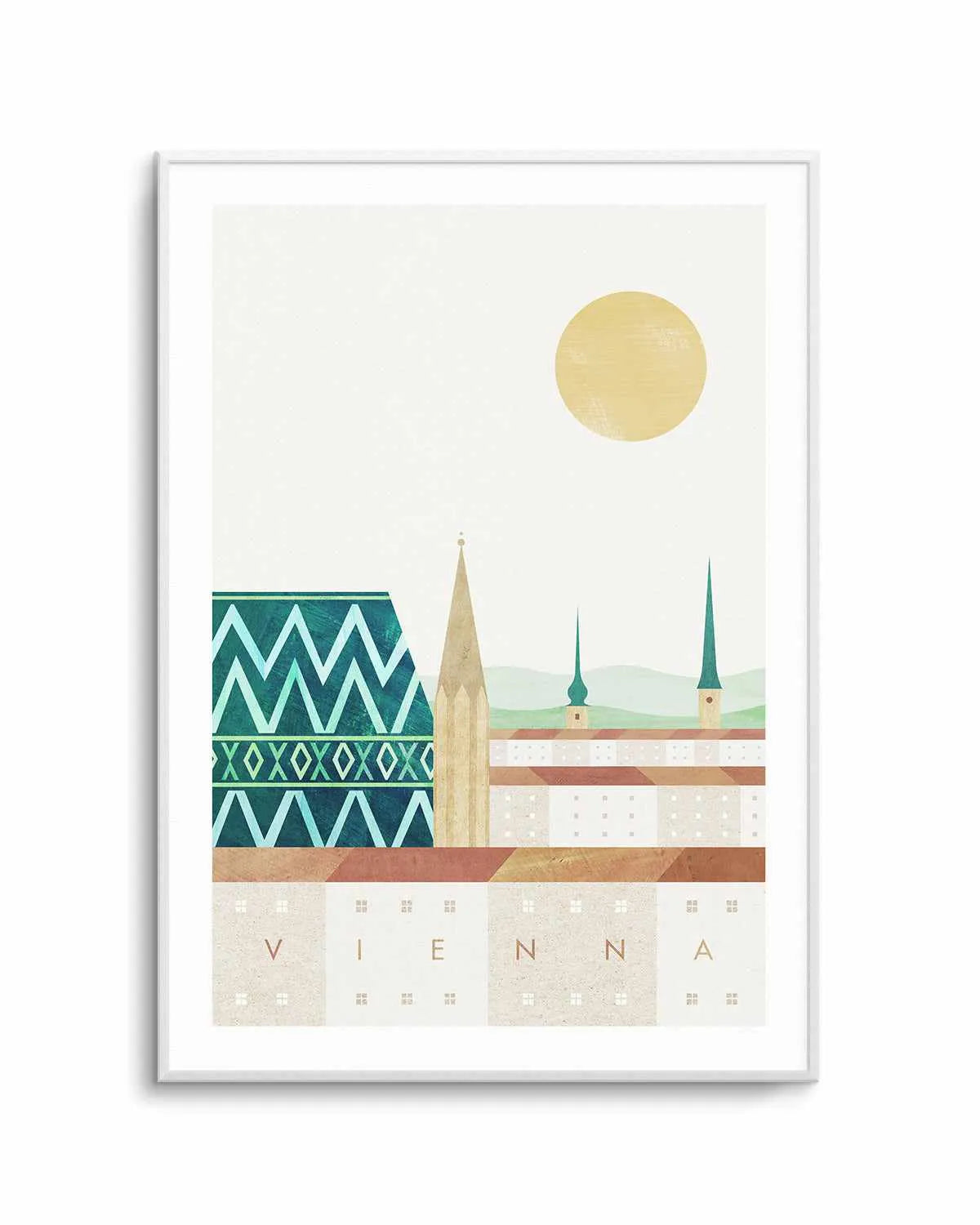 Vienna by Henry Rivers Art Print from Olive et Oriel where you can shop wallpaper and artworks online