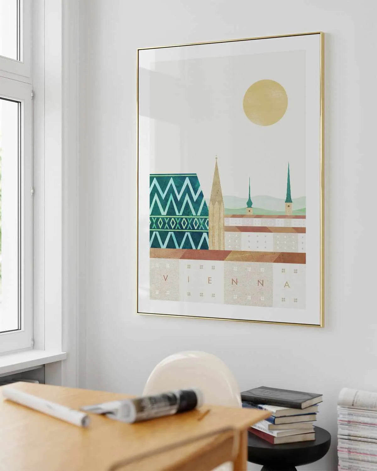 Vienna by Henry Rivers Art Print from Olive et Oriel where you can shop wallpaper and artworks online