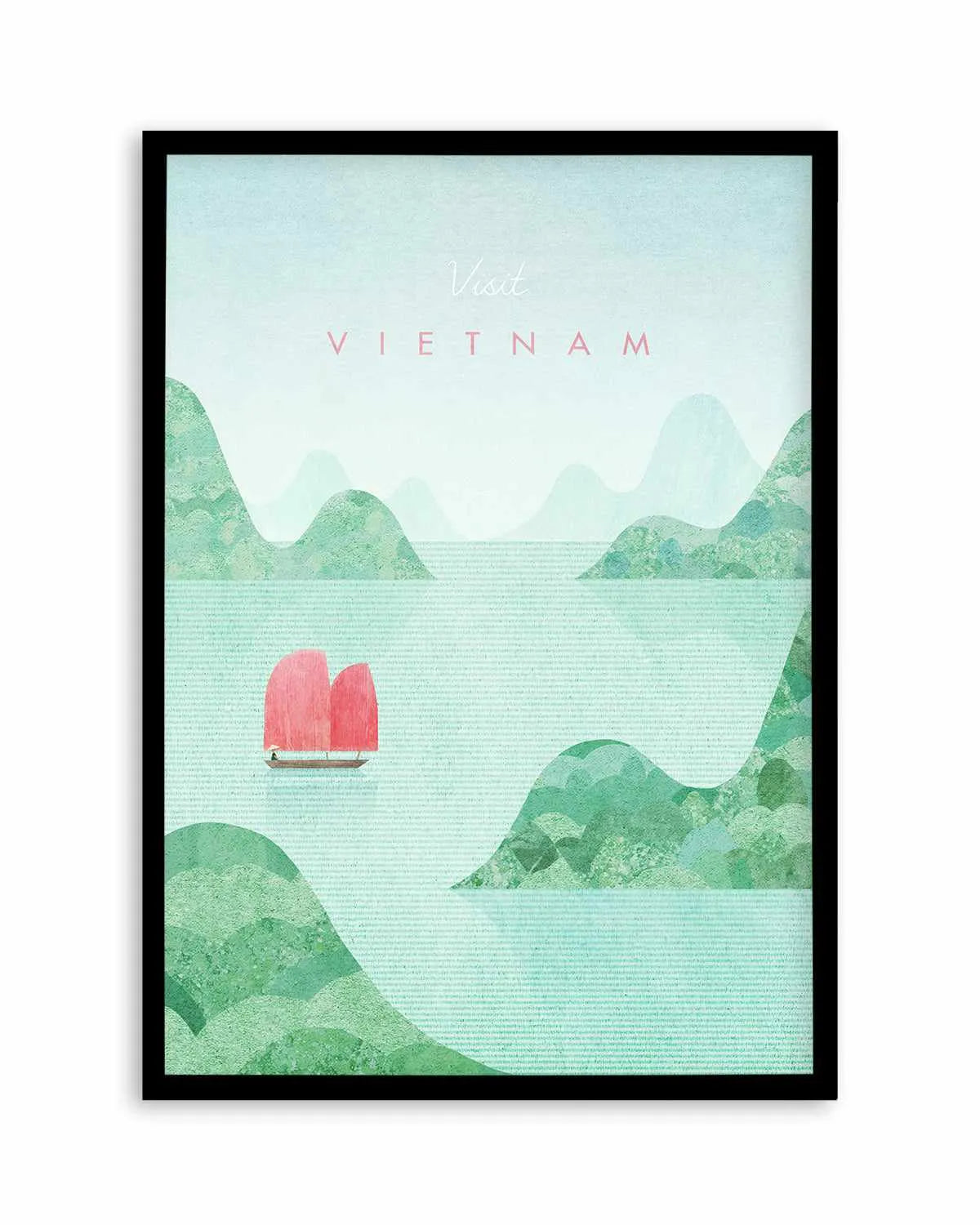 Vietnam by Henry Rivers Art Print from Olive et Oriel where you can shop wallpaper and artworks online