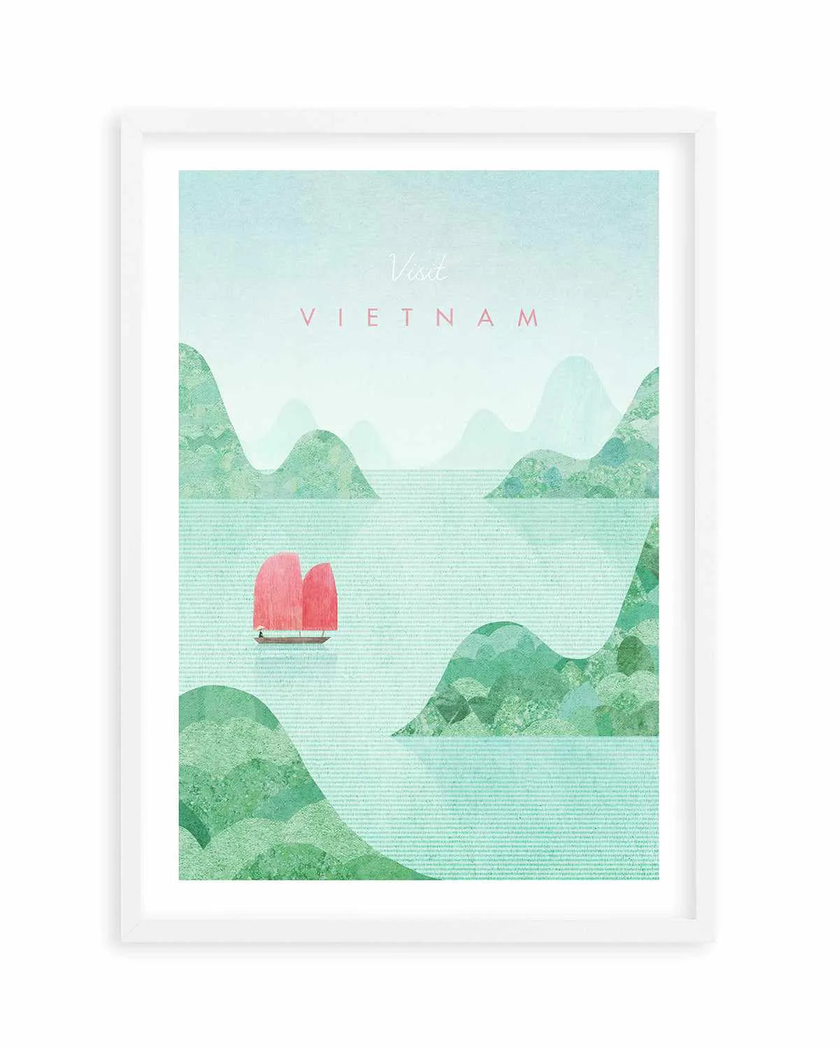 Vietnam by Henry Rivers Art Print from Olive et Oriel where you can shop wallpaper and artworks online