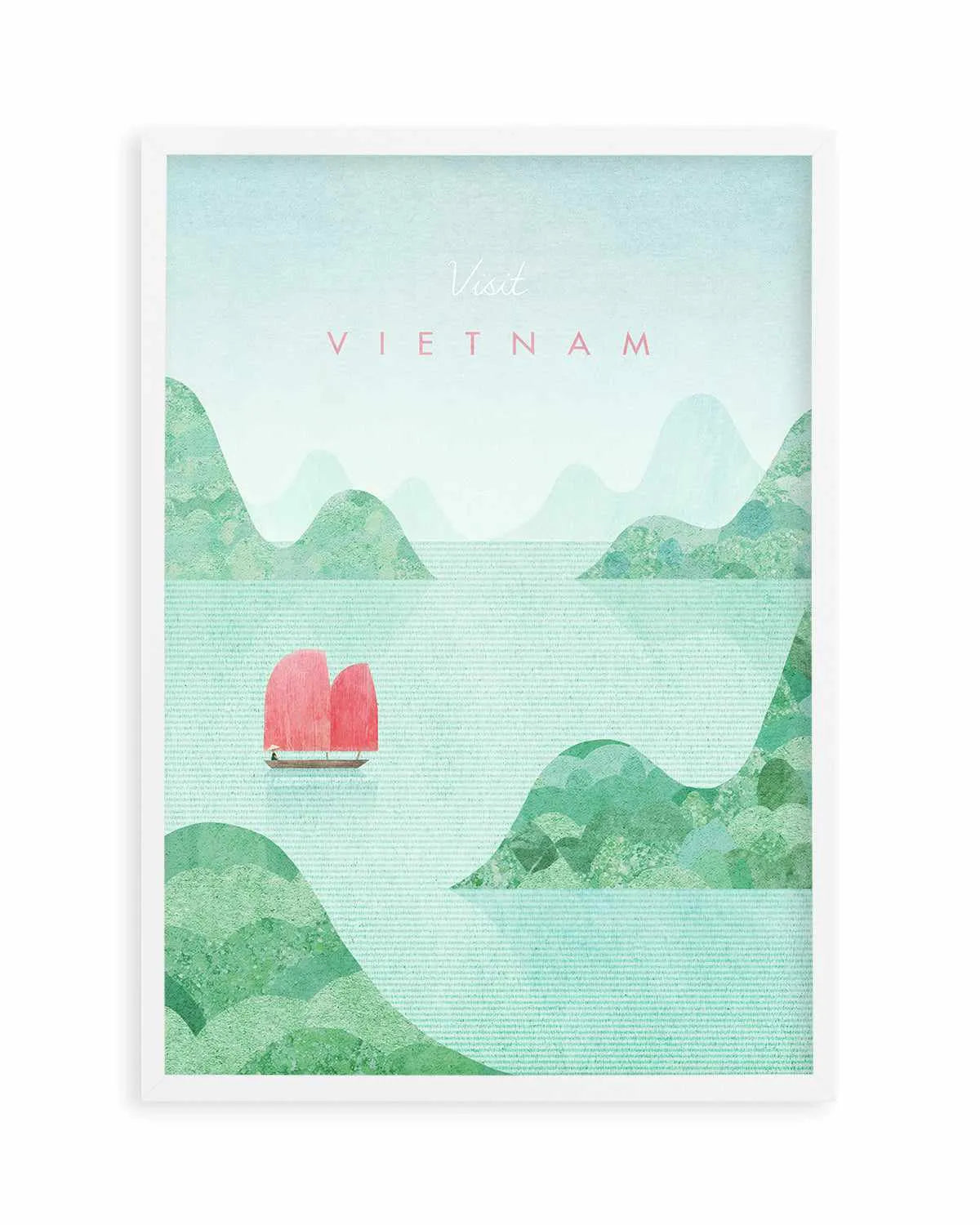 Vietnam by Henry Rivers Art Print from Olive et Oriel where you can shop wallpaper and artworks online