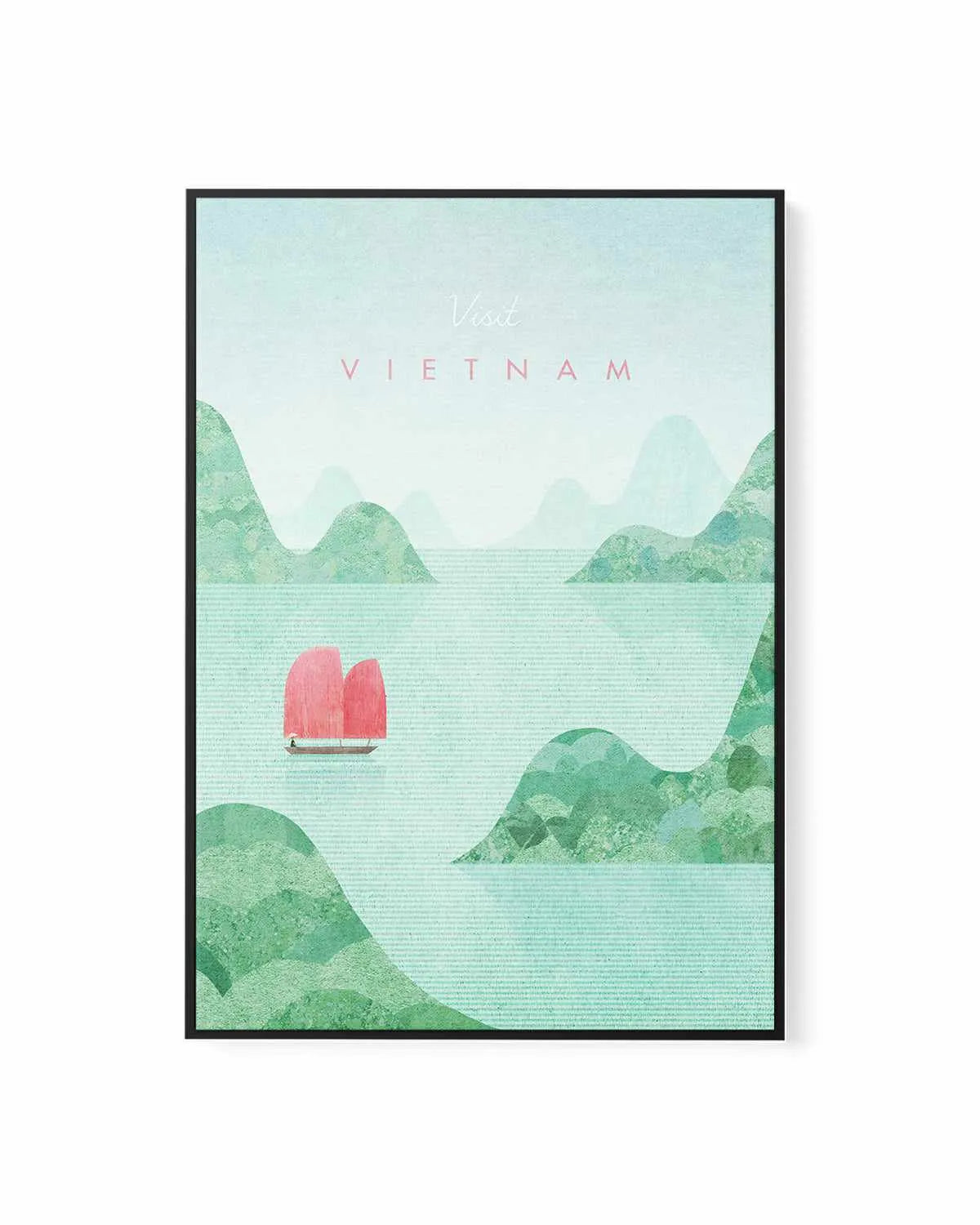 Vietnam by Henry Rivers | Framed Canvas Art Print from Olive et Oriel where you can shop wallpaper and artworks online