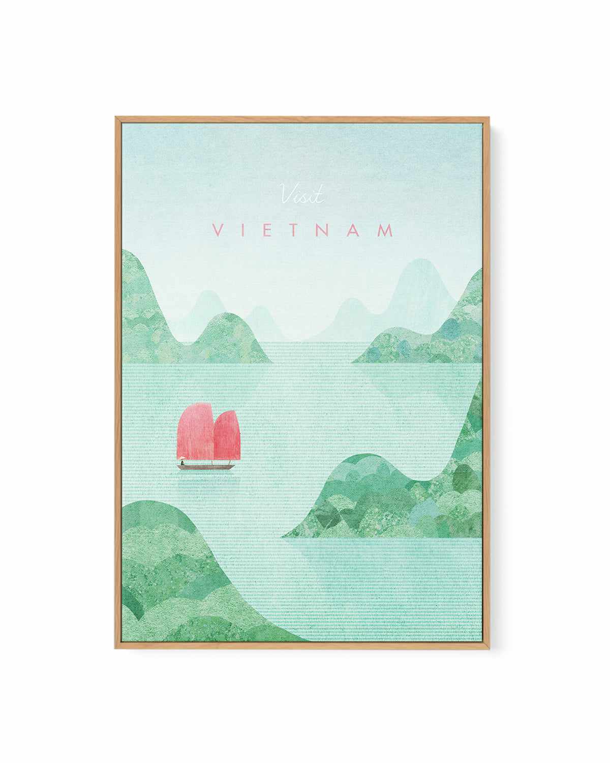 Vietnam by Henry Rivers | Framed Canvas Art Print