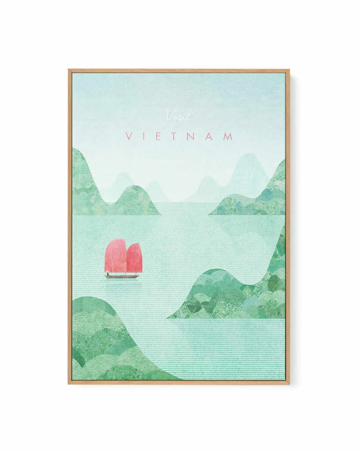 Vietnam by Henry Rivers | Framed Canvas Art Print from Olive et Oriel where you can shop wallpaper and artworks online