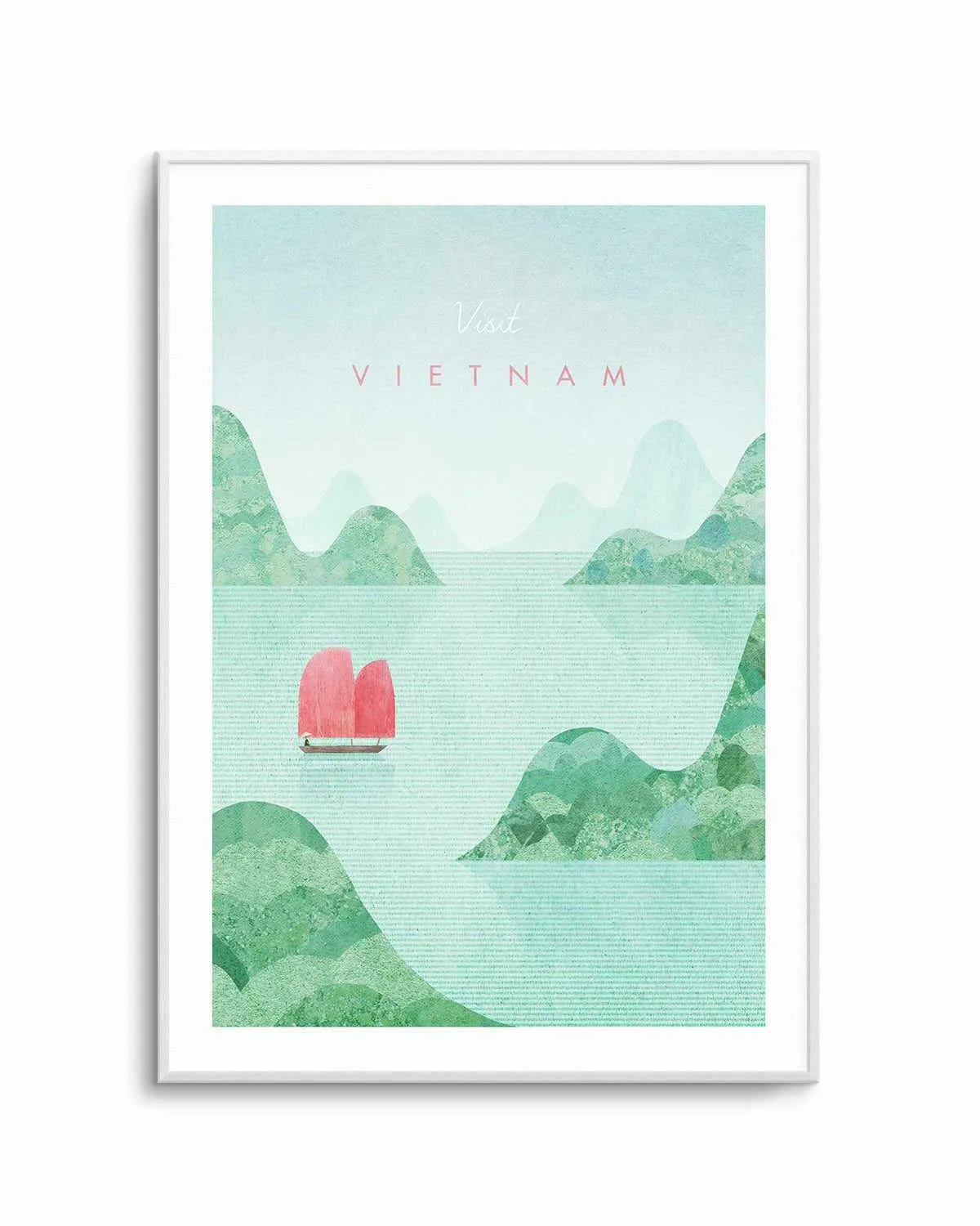 Vietnam by Henry Rivers Art Print from Olive et Oriel where you can shop wallpaper and artworks online