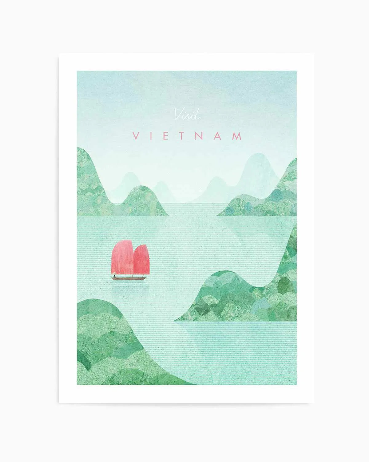 Vietnam by Henry Rivers Art Print from Olive et Oriel where you can shop wallpaper and artworks online