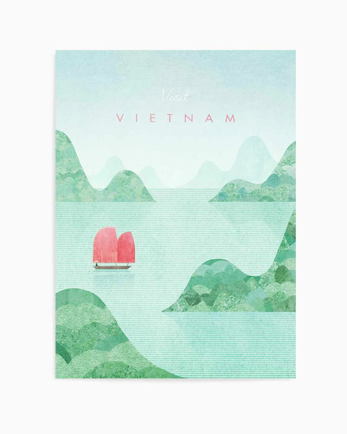 Vietnam by Henry Rivers Art Print from Olive et Oriel where you can shop wallpaper and artworks online
