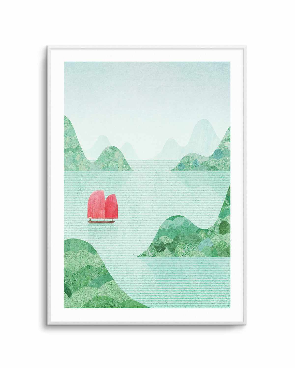 Vietnam, Halong Bay by Henry Rivers Art Print