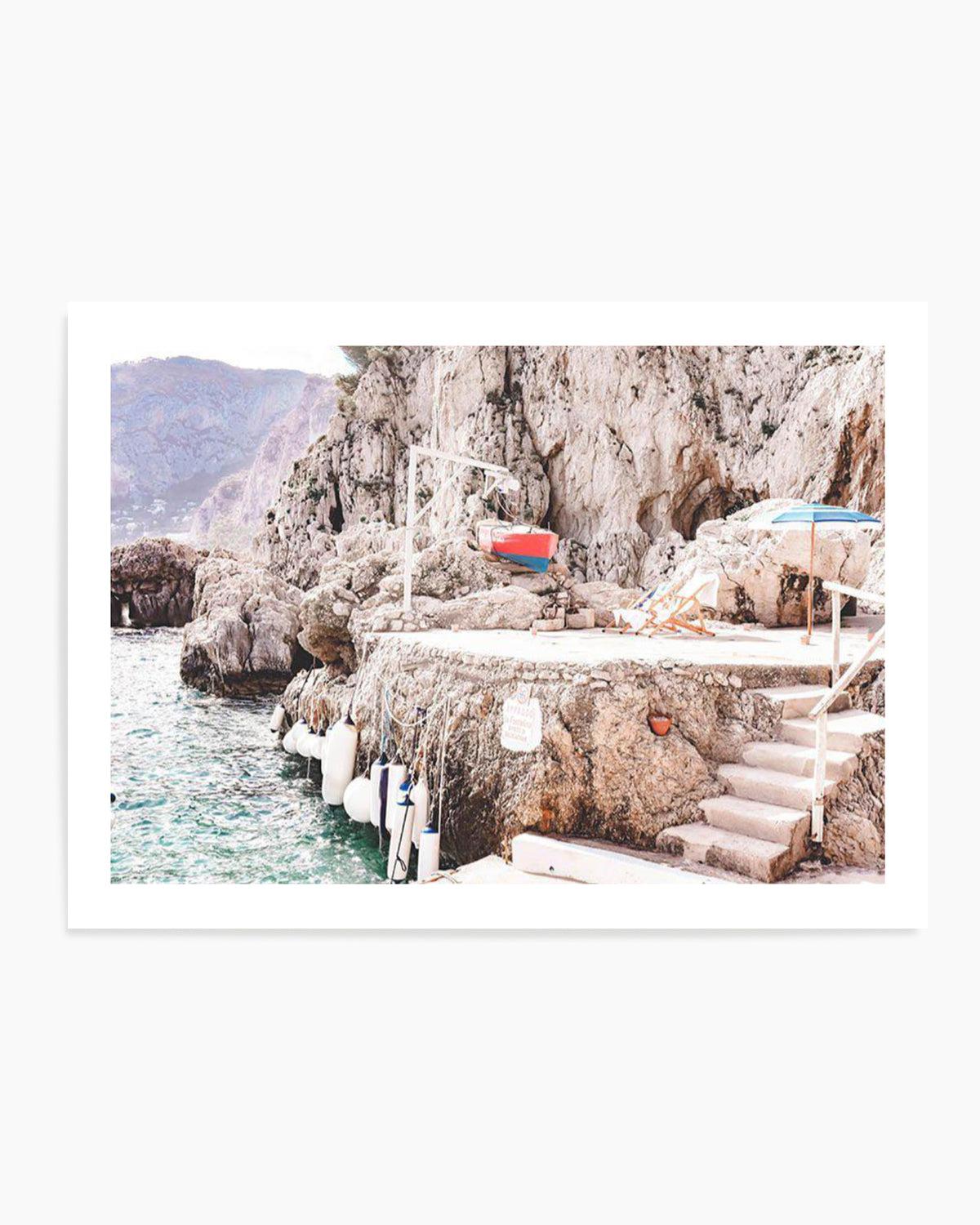 View From Fontelina Art Print