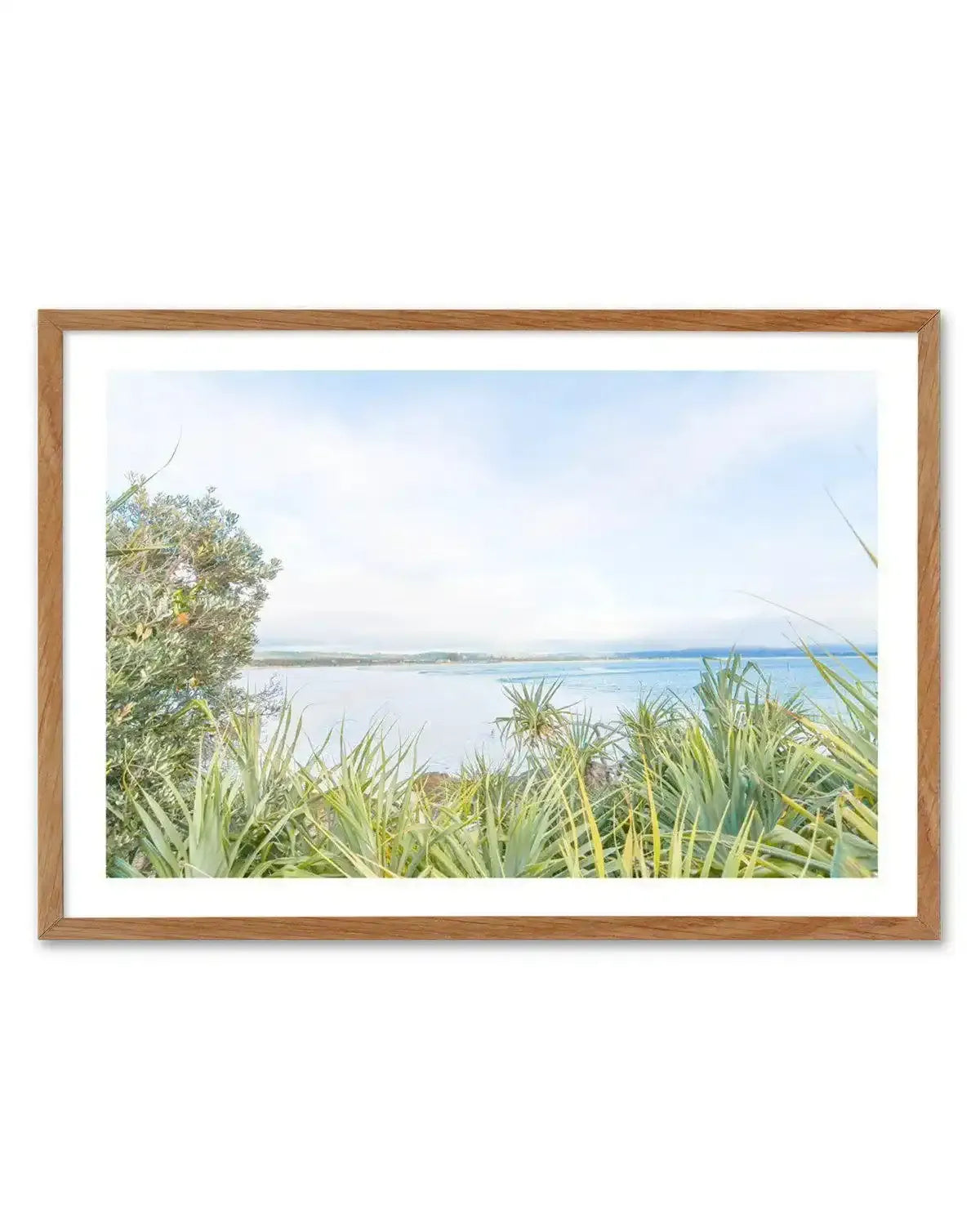 View from The Pass I Art Print-PRINT-Olive et Oriel-Olive et Oriel-50x70 cm | 19.6" x 27.5"-Walnut-With White Border-Buy-Australian-Art-Prints-Online-with-Olive-et-Oriel-Your-Artwork-Specialists-Austrailia-Decorate-With-Coastal-Photo-Wall-Art-Prints-From-Our-Beach-House-Artwork-Collection-Fine-Poster-and-Framed-Artwork