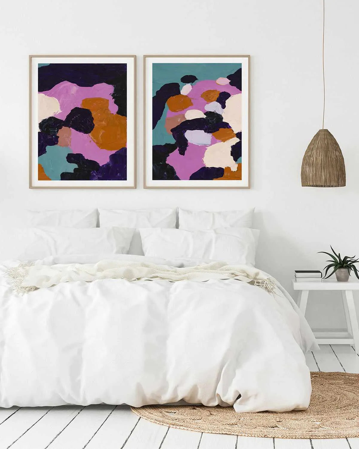 View from a Far I PT by Alicia Benetatos Art Print from Olive et Oriel where you can shop wallpaper and artworks online