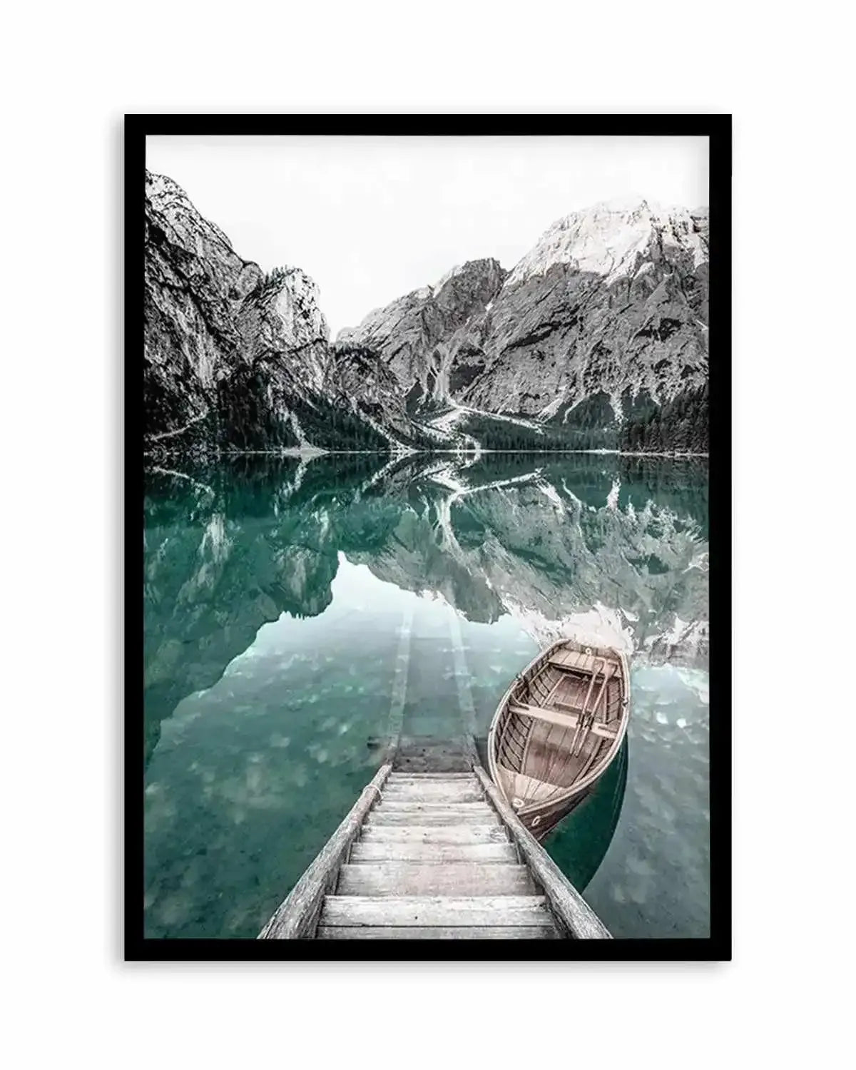 View from the Boathouse Art Print from Olive et Oriel where you can shop wallpaper and artworks online