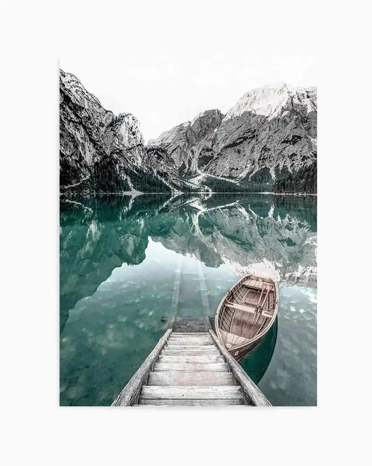 View from the Boathouse Art Print from Olive et Oriel where you can shop wallpaper and artworks online