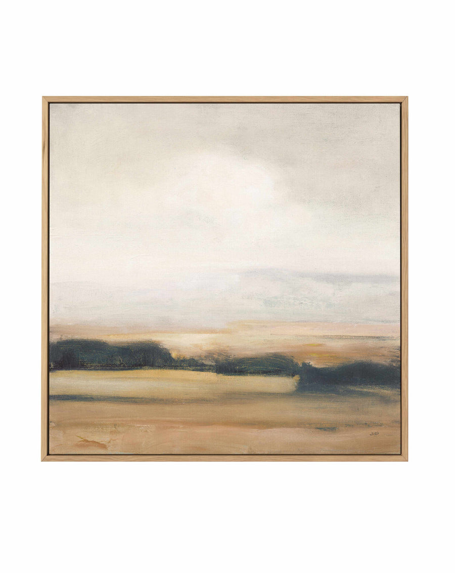 View from the Top Neutral | Framed Canvas Art Print from Olive et Oriel where you can shop wallpaper and artworks online