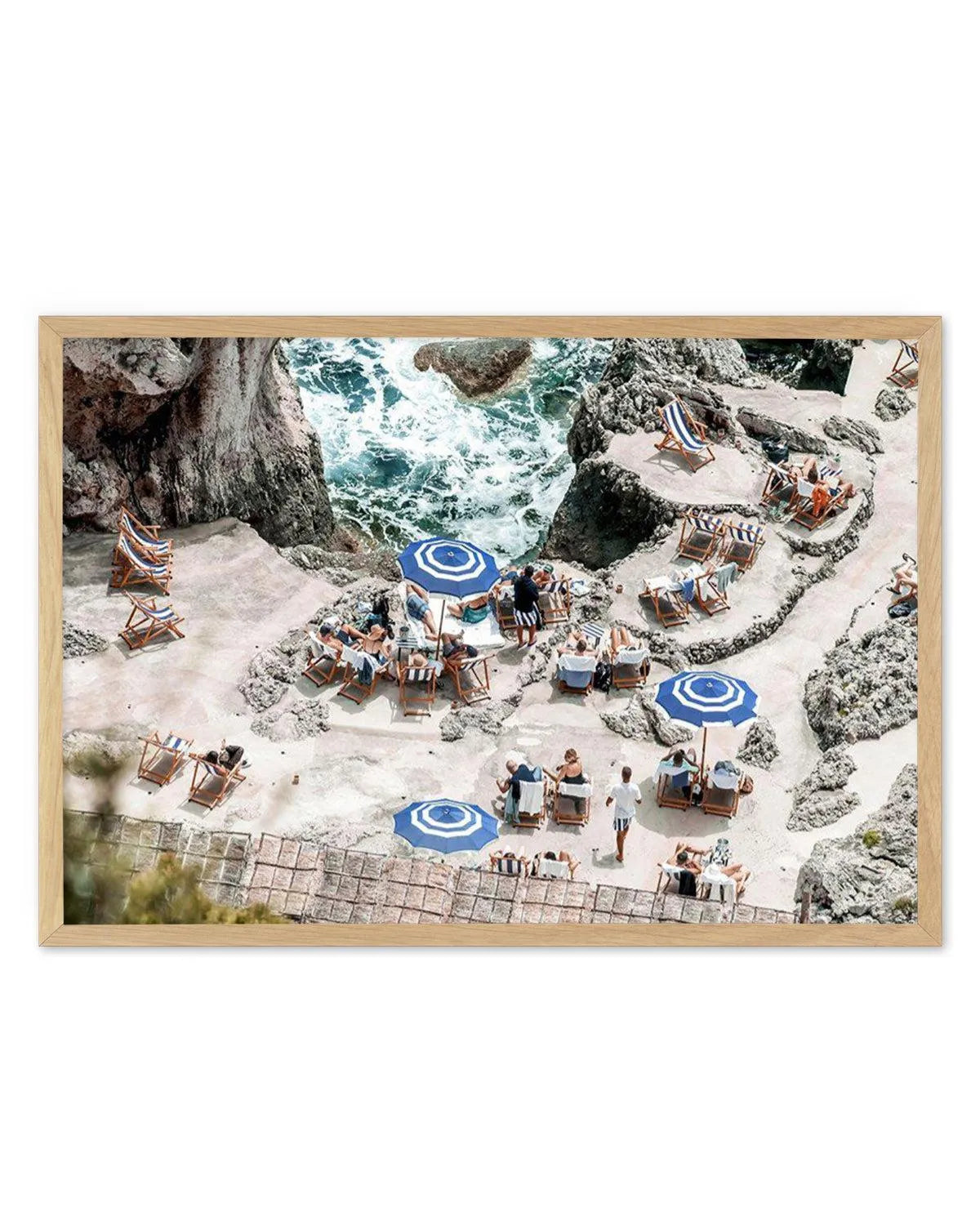 SALE 70x100 View to Fontelina Art Print from Olive et Oriel where you can shop wallpaper and artworks online