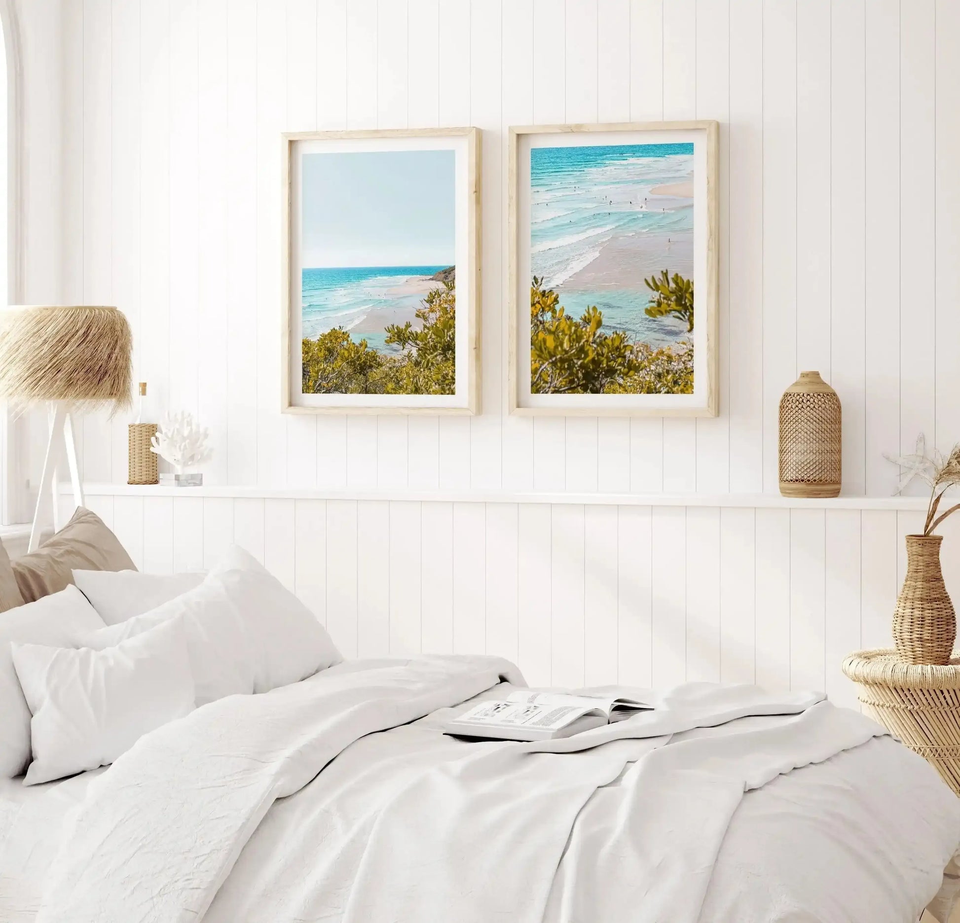 View to Wategos II | PT Art Print-PRINT-Olive et Oriel-Olive et Oriel-Buy-Australian-Art-Prints-Online-with-Olive-et-Oriel-Your-Artwork-Specialists-Austrailia-Decorate-With-Coastal-Photo-Wall-Art-Prints-From-Our-Beach-House-Artwork-Collection-Fine-Poster-and-Framed-Artwork