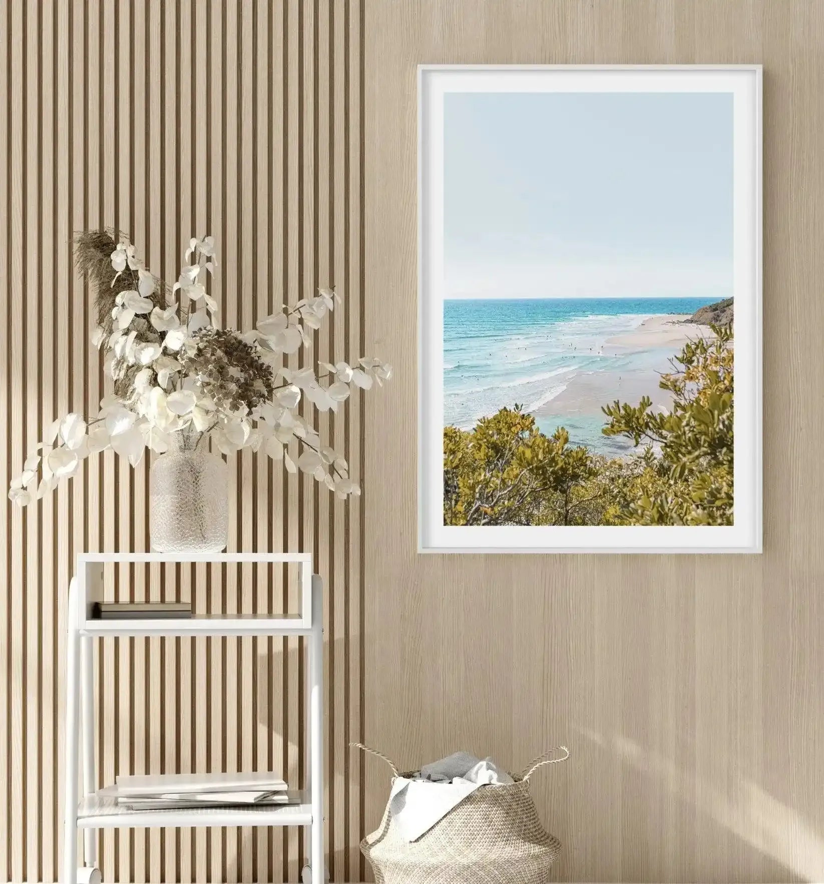 View to Wategos | PT Art Print-PRINT-Olive et Oriel-Olive et Oriel-Buy-Australian-Art-Prints-Online-with-Olive-et-Oriel-Your-Artwork-Specialists-Austrailia-Decorate-With-Coastal-Photo-Wall-Art-Prints-From-Our-Beach-House-Artwork-Collection-Fine-Poster-and-Framed-Artwork