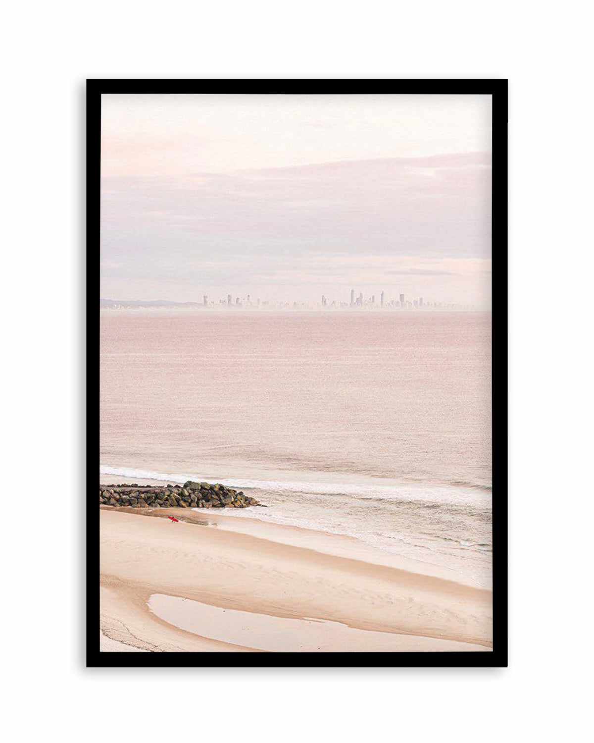 Views from Coolangatta, Gold Coast Art Print