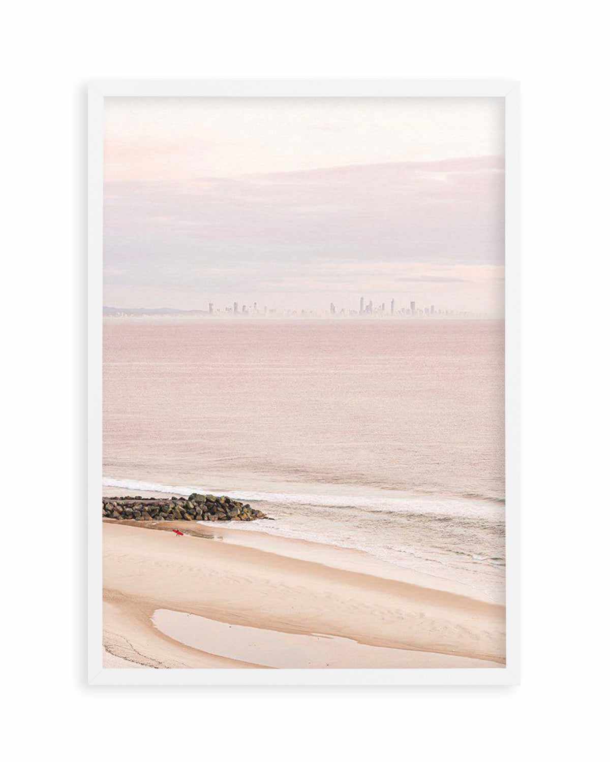 Views from Coolangatta, Gold Coast Art Print