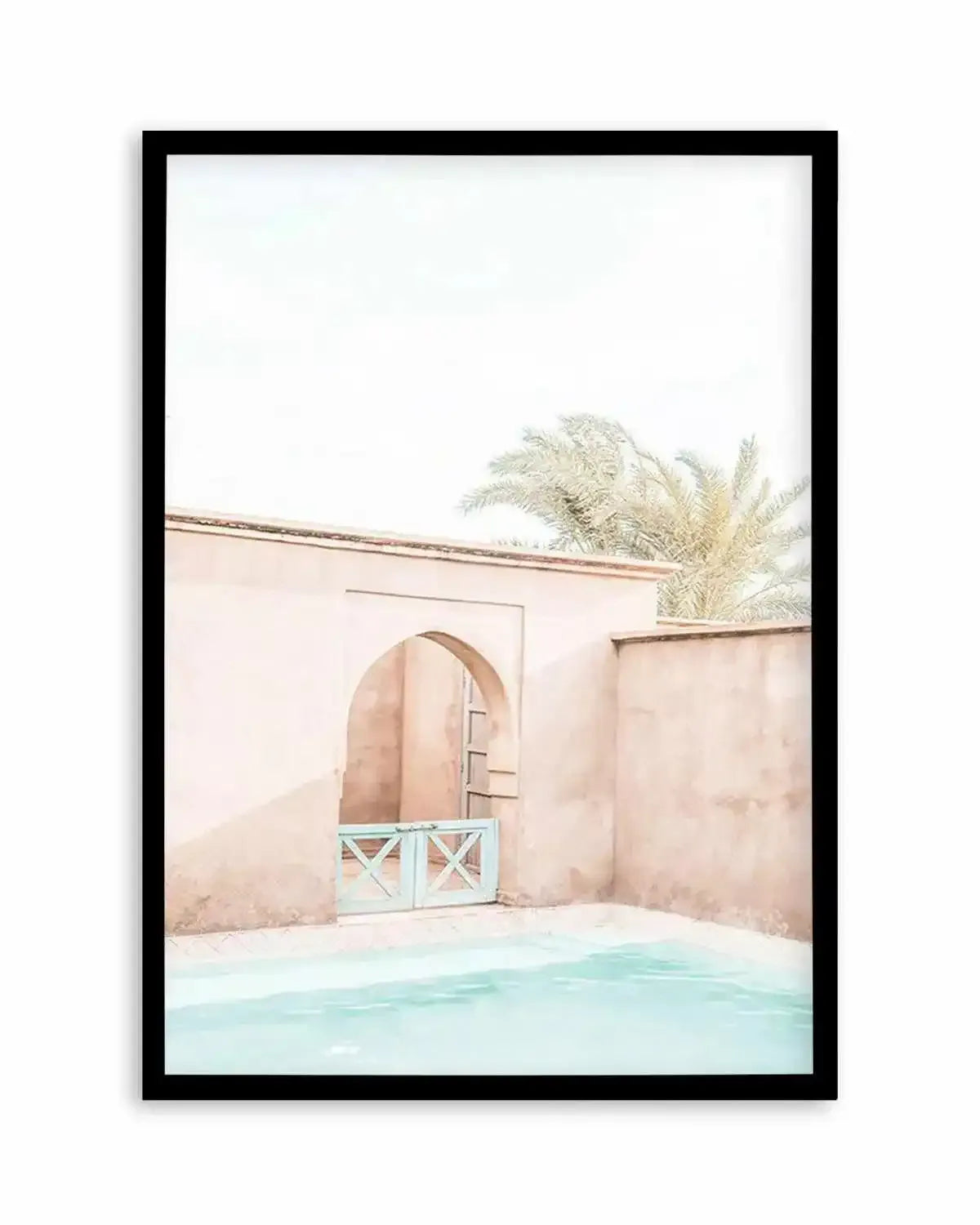 Villa De Marrakech I Art Print from Olive et Oriel where you can shop wallpaper and artworks online