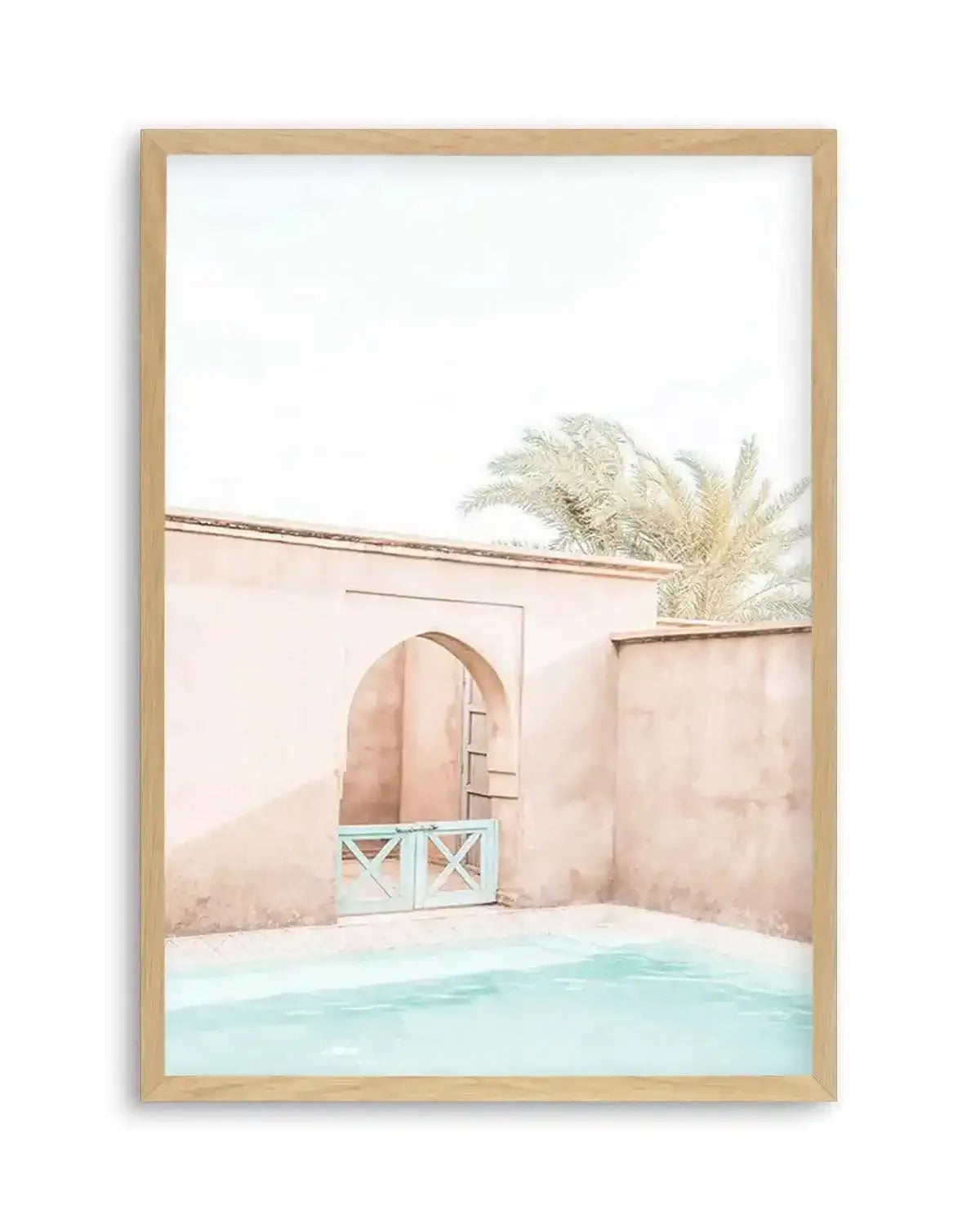 Villa De Marrakech I Art Print from Olive et Oriel where you can shop wallpaper and artworks online
