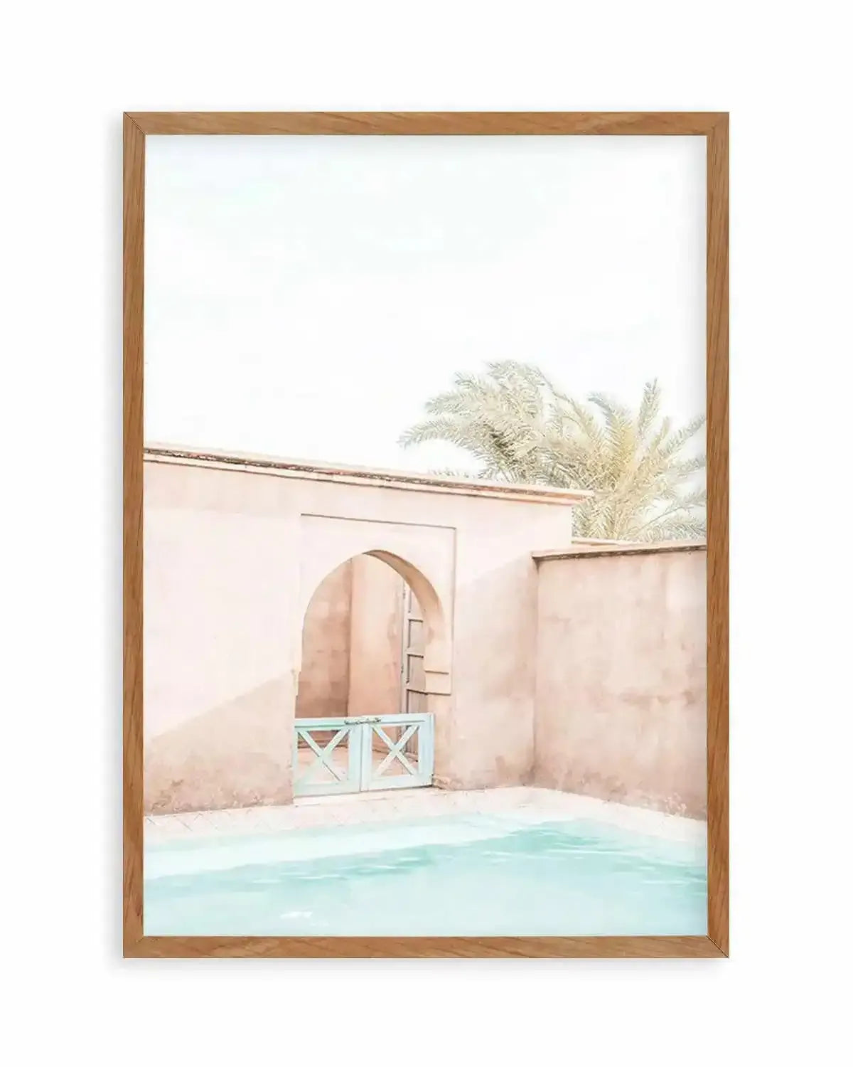 Villa De Marrakech I Art Print from Olive et Oriel where you can shop wallpaper and artworks online