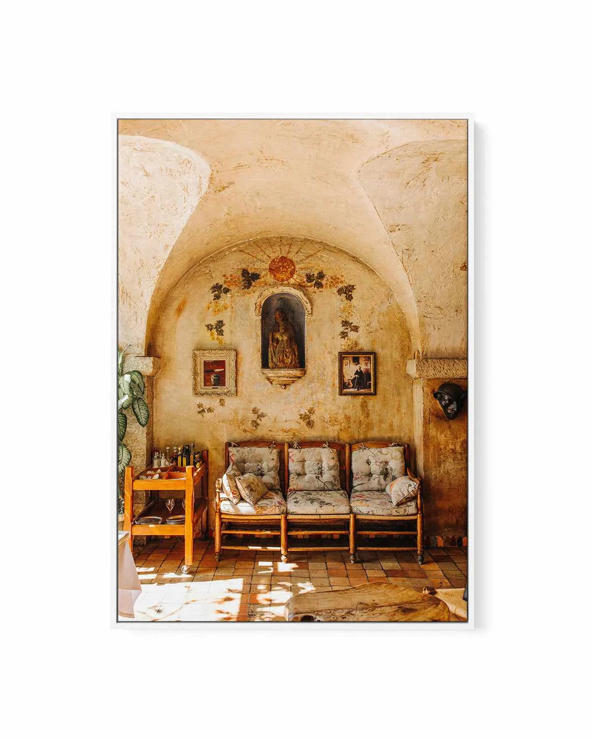 Villa Port II by Jovani Demetrie | Framed Canvas Art Print from Olive et Oriel where you can shop wallpaper and artworks online