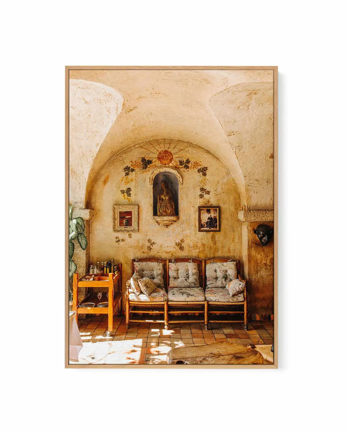 Villa Port II by Jovani Demetrie | Framed Canvas Art Print from Olive et Oriel where you can shop wallpaper and artworks online