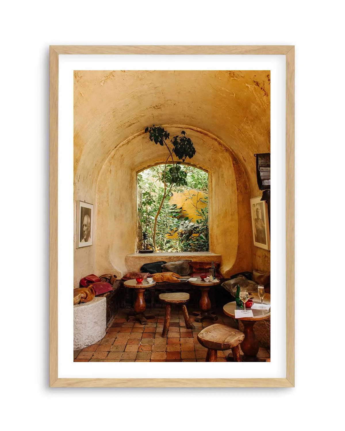 Villa Port by Jovani Demetrie Art Print from Olive et Oriel where you can shop wallpaper and artworks online