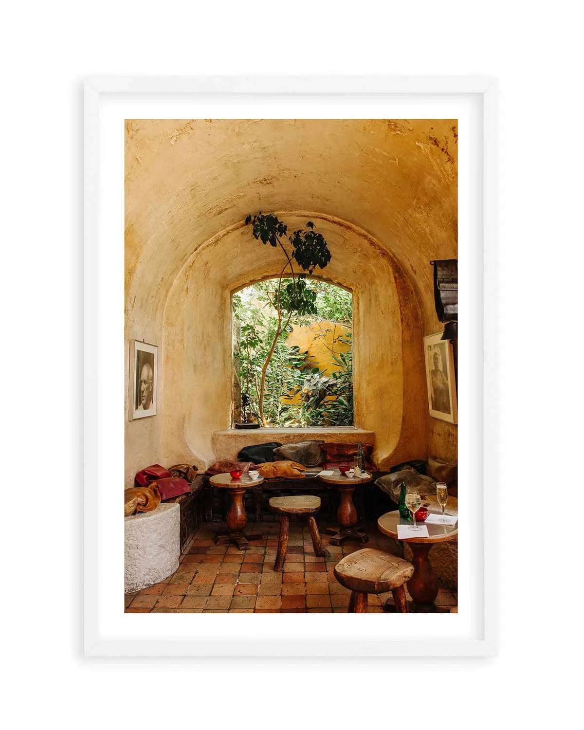 Villa Port by Jovani Demetrie Art Print from Olive et Oriel where you can shop wallpaper and artworks online