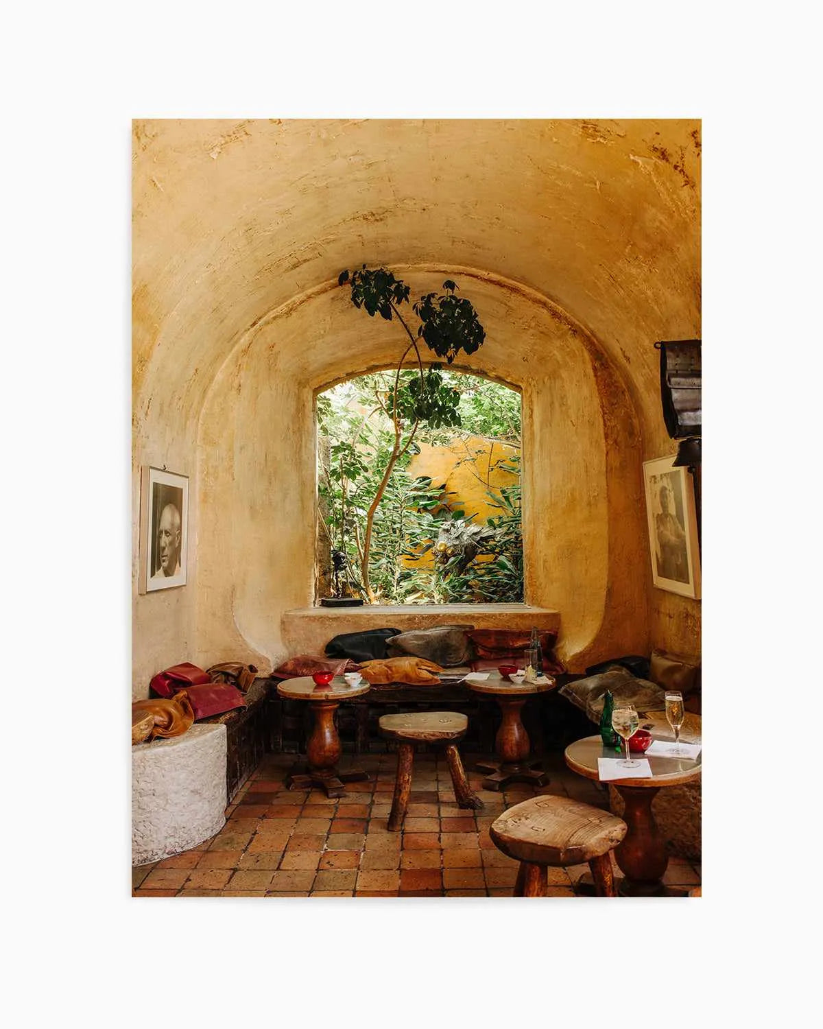 Villa Port by Jovani Demetrie Art Print from Olive et Oriel where you can shop wallpaper and artworks online