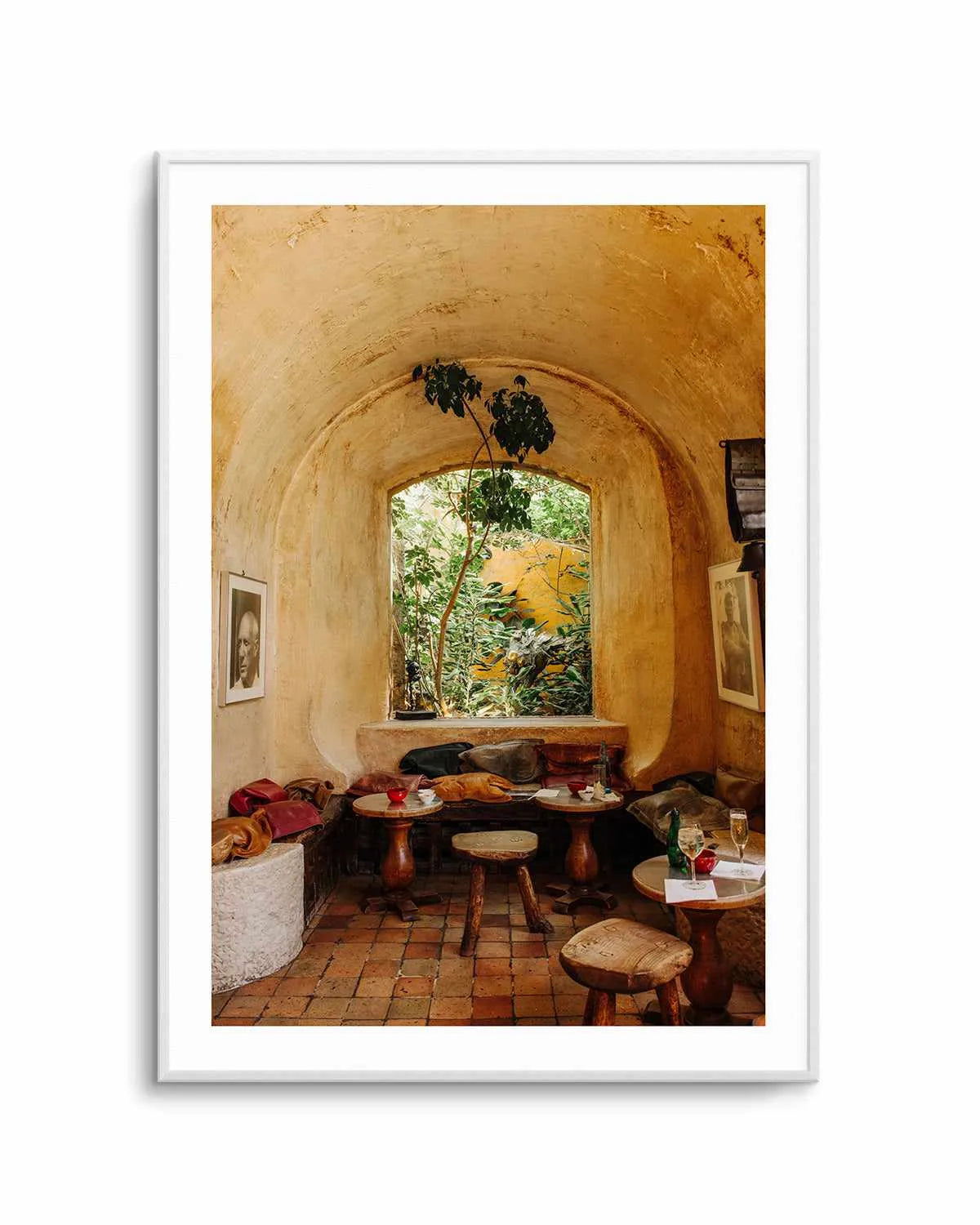 Villa Port by Jovani Demetrie Art Print from Olive et Oriel where you can shop wallpaper and artworks online