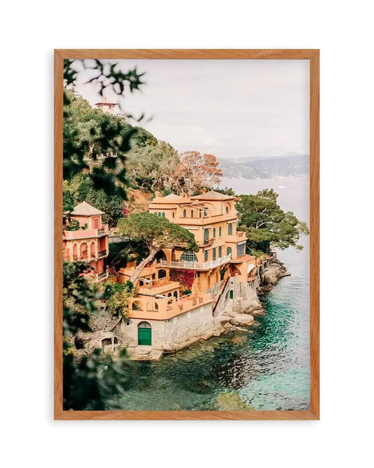 Villa by the Sea Italy by Jovani Demetrie Art Print from Olive et Oriel where you can shop wallpaper and artworks online