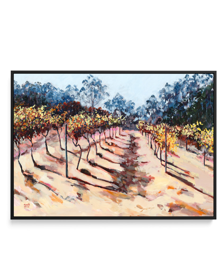 Vineyard Vintage by Meredith Howse | Framed Canvas Art Print