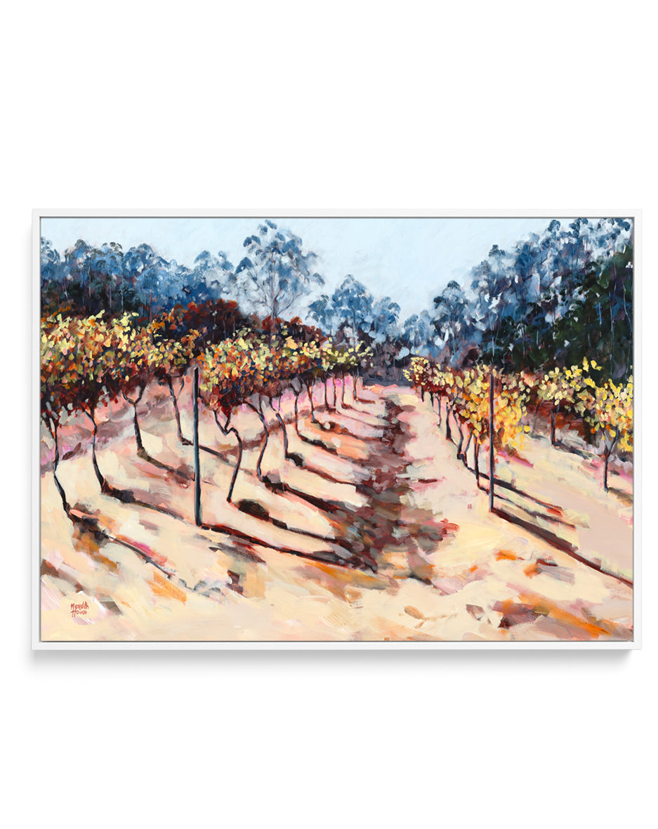 Vineyard Vintage by Meredith Howse | Framed Canvas Art Print