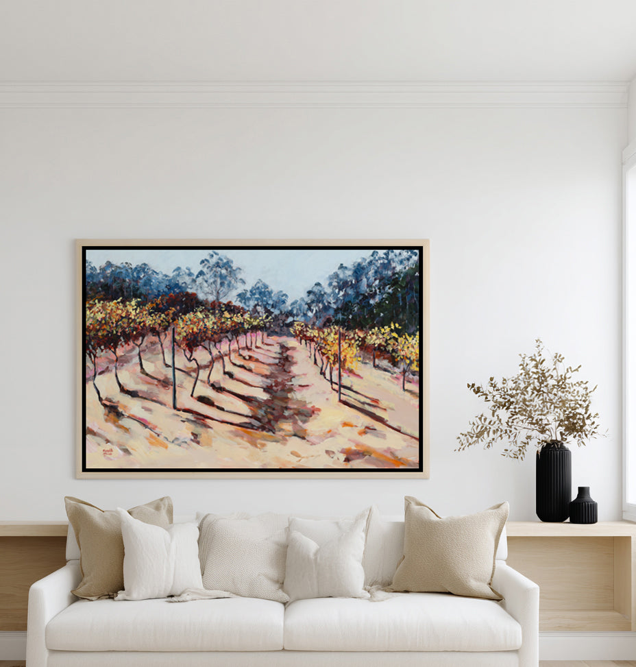 Vineyard Vintage by Meredith Howse | Framed Canvas Art Print