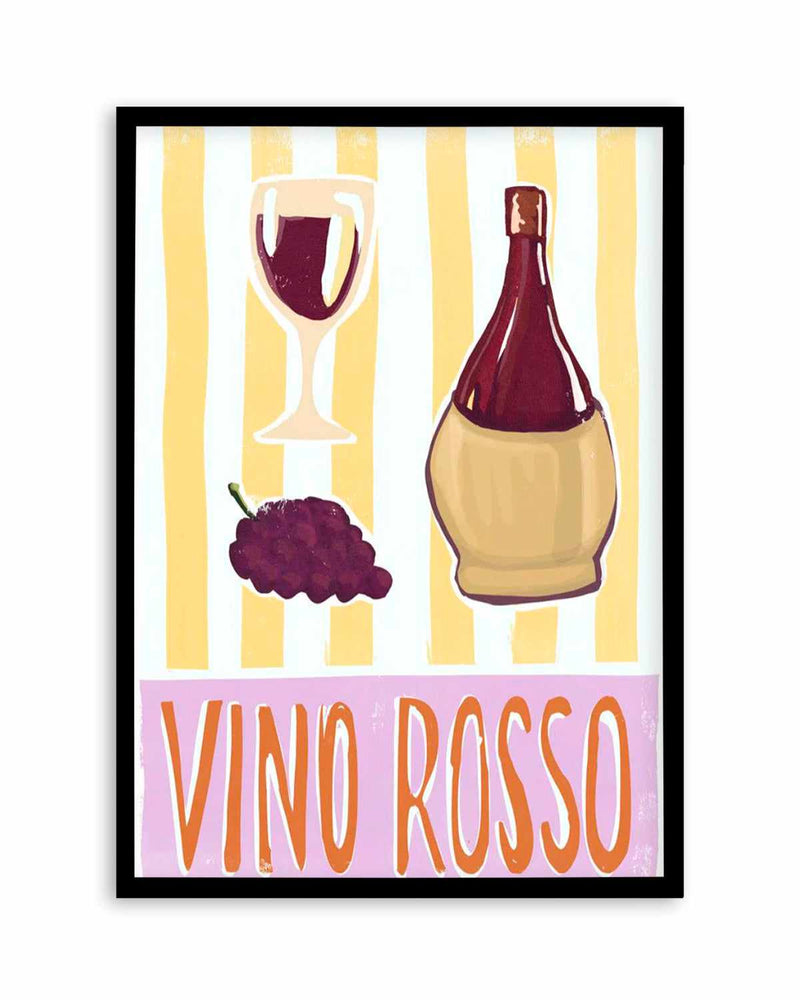 Vino Rosso Art Print Art Print