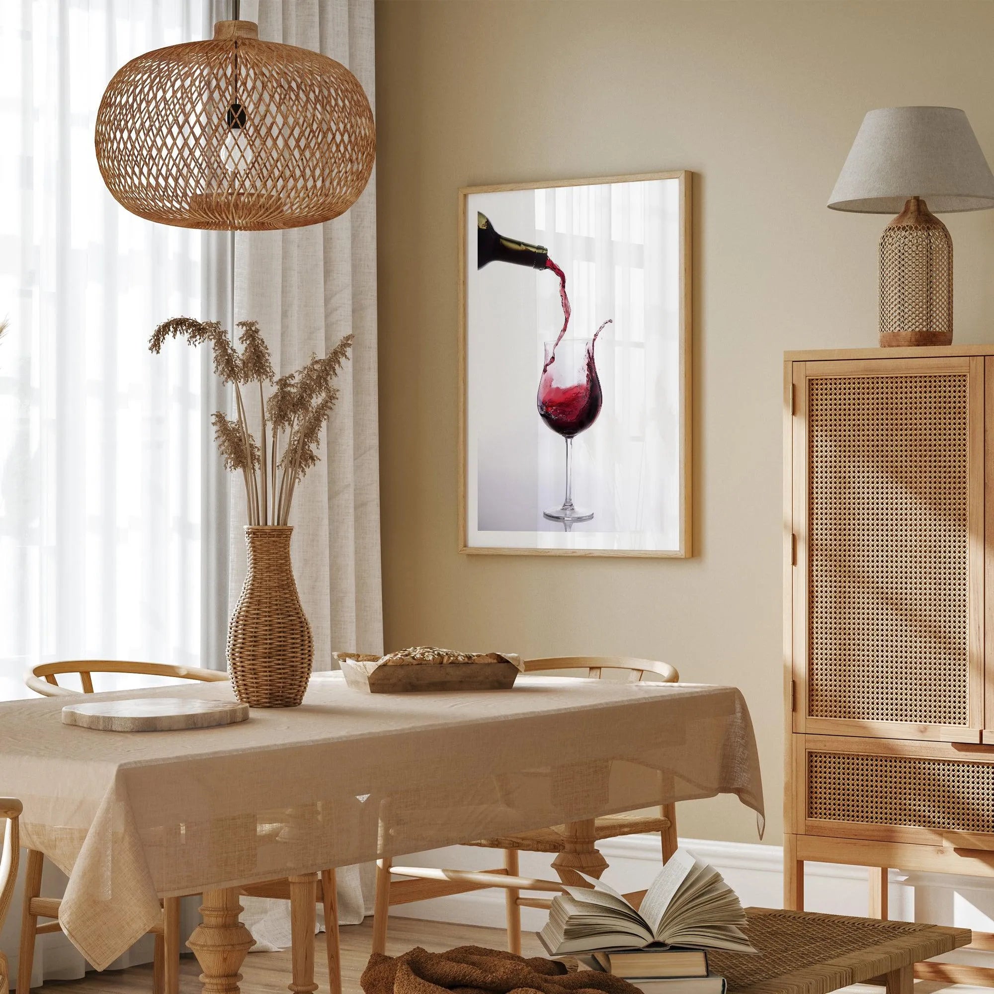 Vino Tinto Art Print-PRINT-Olive et Oriel-Olive et Oriel-Buy-Australian-Art-Prints-Online-with-Olive-et-Oriel-Your-Artwork-Specialists-Austrailia-Decorate-With-Coastal-Photo-Wall-Art-Prints-From-Our-Beach-House-Artwork-Collection-Fine-Poster-and-Framed-Artwork