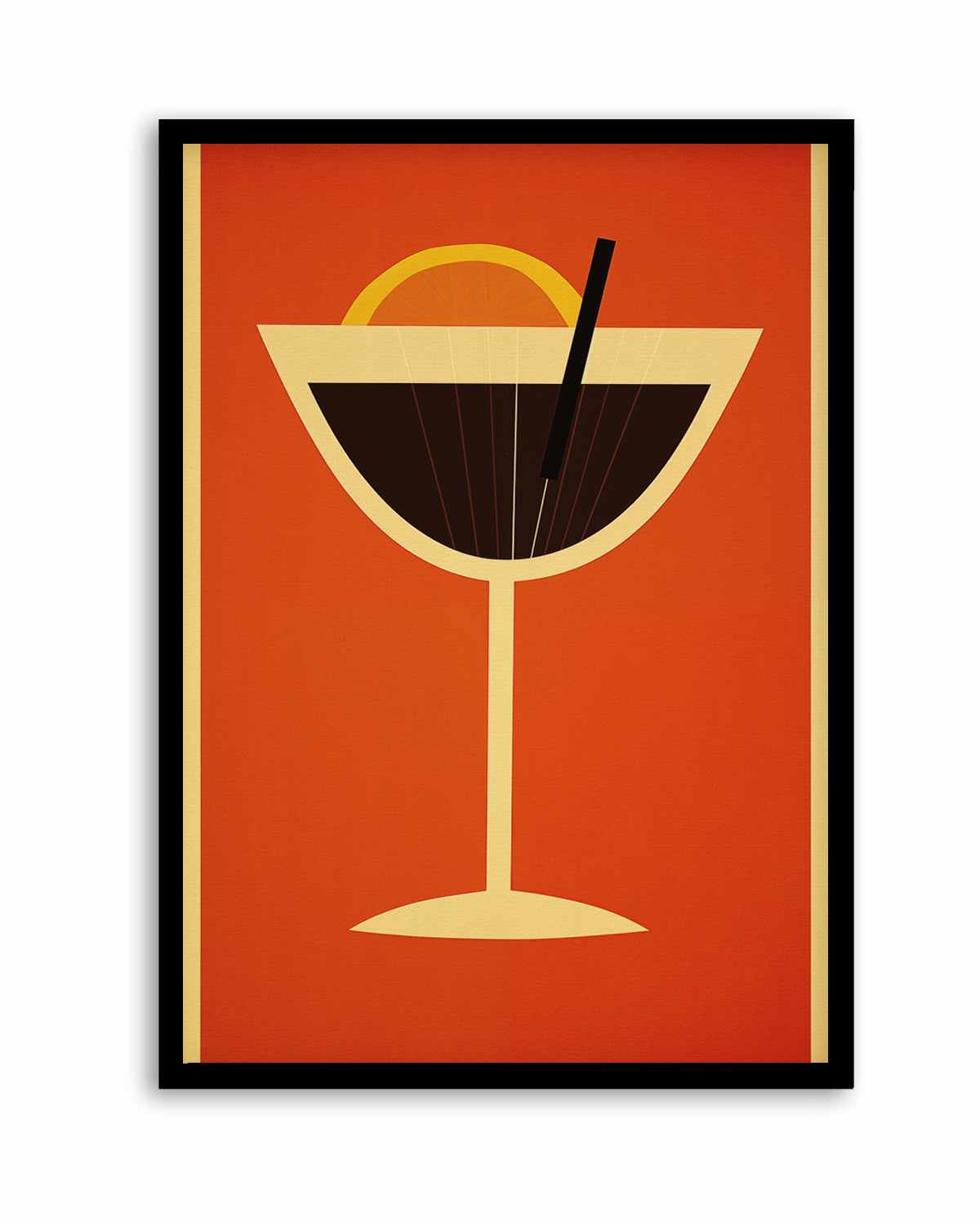 Vintage Cocktail No I | Art Print from Olive et Oriel where you can shop wallpaper and artworks online