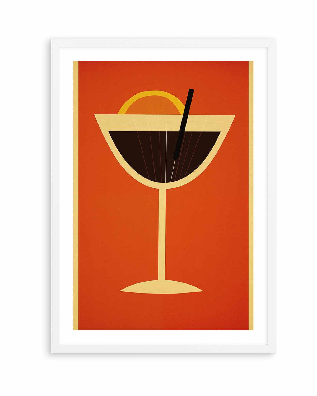 Vintage Cocktail No I | Art Print from Olive et Oriel where you can shop wallpaper and artworks online