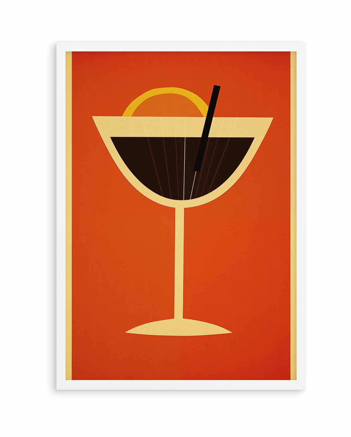 Vintage Cocktail No I | Art Print from Olive et Oriel where you can shop wallpaper and artworks online