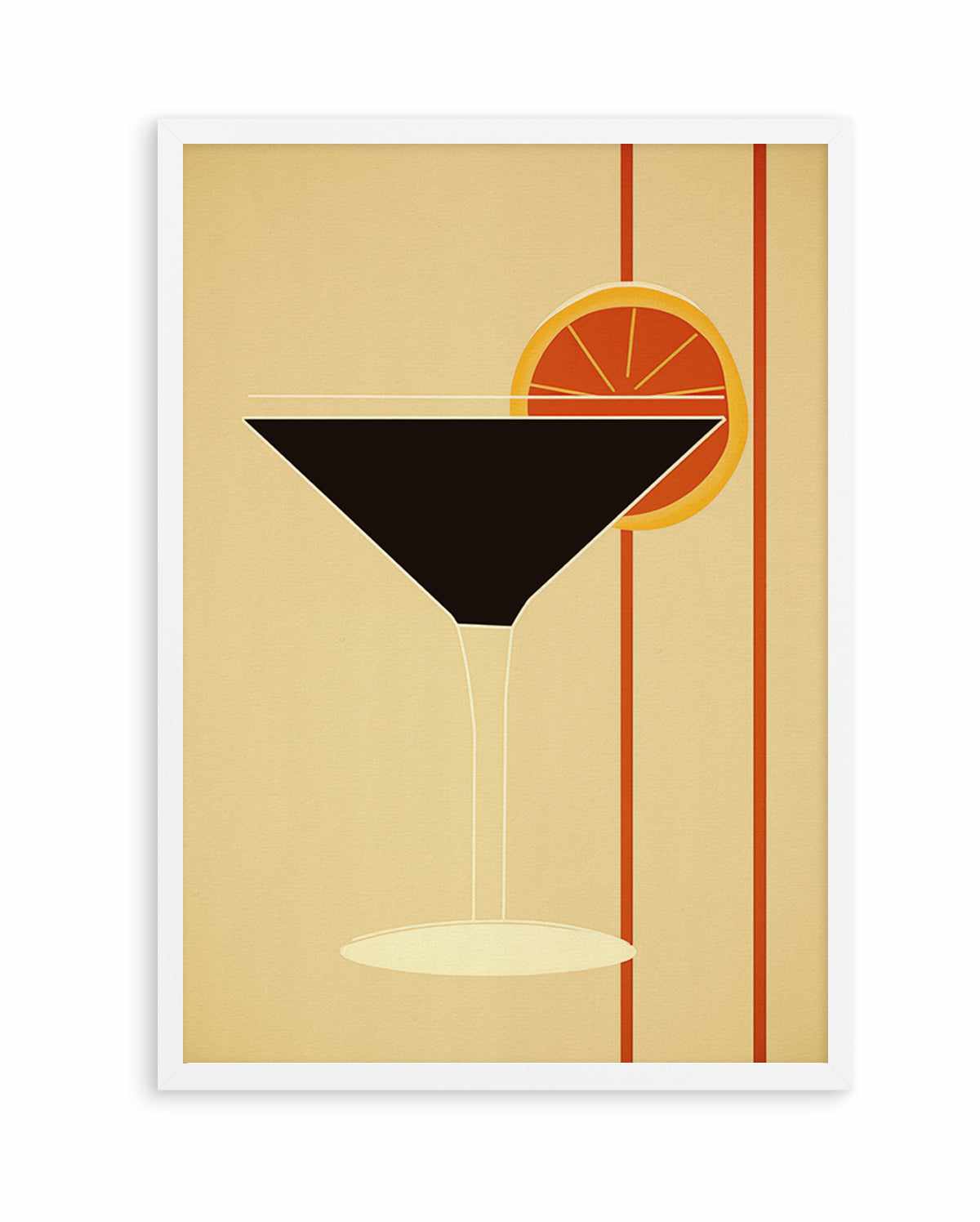 Vintage Cocktail No II | Art Print from Olive et Oriel where you can shop wallpaper and artworks online