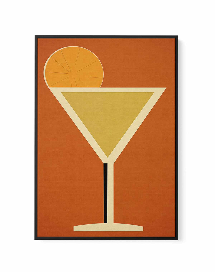 Vintage Cocktail No III | Framed Canvas Art Print from Olive et Oriel where you can shop wallpaper and artworks online