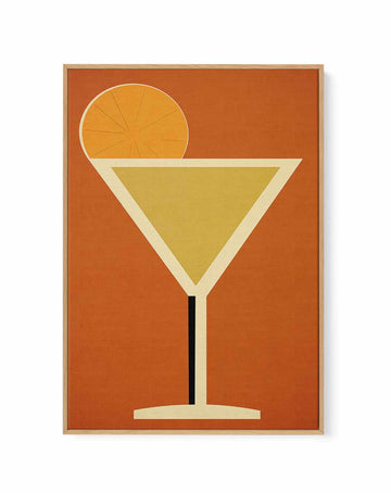 Vintage Cocktail No III | Framed Canvas Art Print from Olive et Oriel where you can shop wallpaper and artworks online