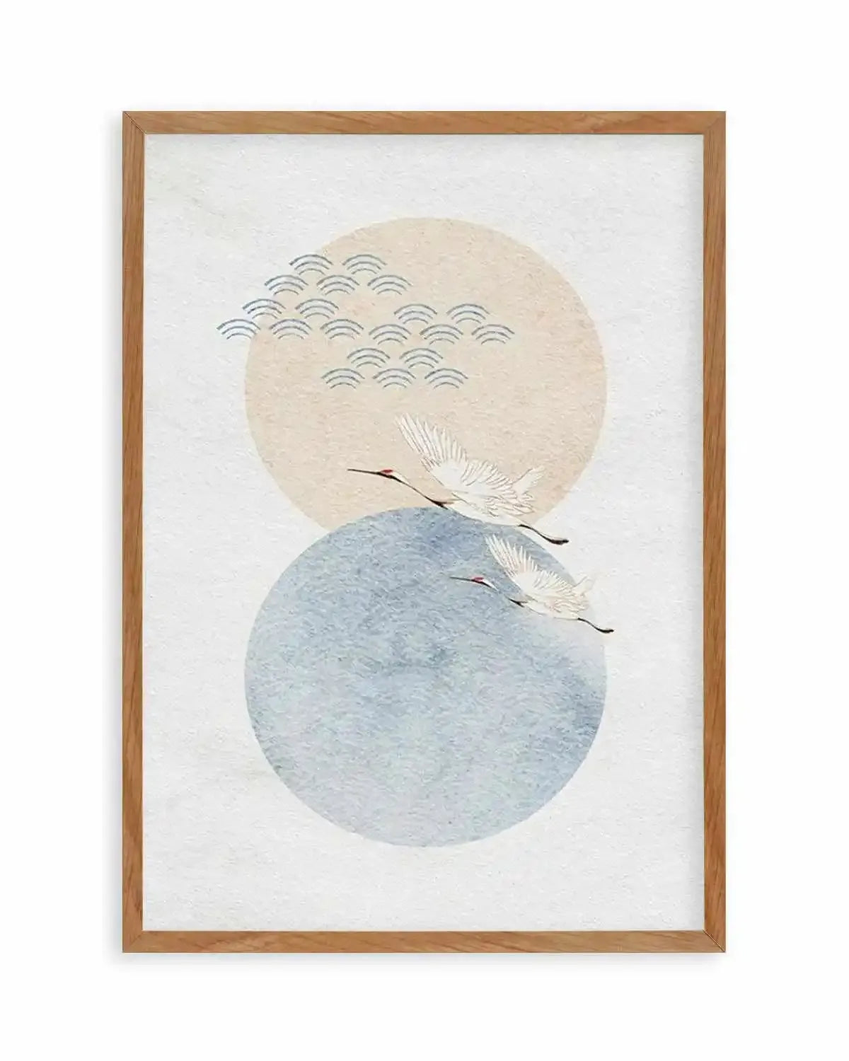 Vintage Crane II Art Print from Olive et Oriel where you can shop wallpaper and artworks online