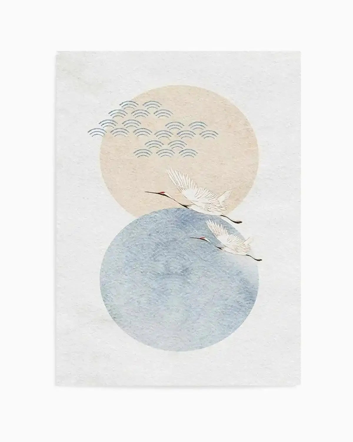 Vintage Crane II Art Print from Olive et Oriel where you can shop wallpaper and artworks online